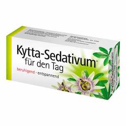 Abbildung: Kytta Sedativum für den Tag überzogene Tabletten Überzogene Tabletten, 30 St PZN 04215559