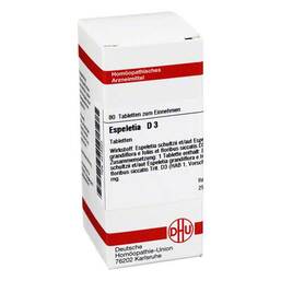 Abbildung: DHU Espeletia D 3 Tabletten Tabletten, 80 St PZN 04216323