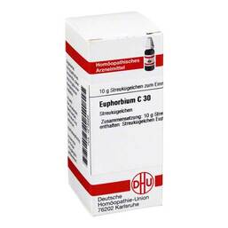 Abbildung: DHU Euphorbium C 30 Globuli Globuli, 10 g PZN 04216464