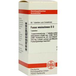 Abbildung: DHU Fucus vesiculosus D 3 Tabletten Tabletten, 80 St PZN 04217937