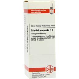 Abbildung: DHU Grindelia robusta D 6 Dilution Dilution, 20 ml PZN 04219221