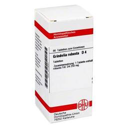 Abbildung: DHU Grindelia robusta D 4 Tabletten Tabletten, 80 St PZN 04219267