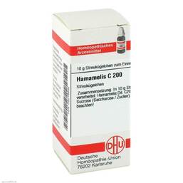 Abbildung: DHU Hamamelis C 200 Globuli Globuli, 10 g PZN 04219445