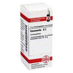Abbildung: DHU Hamamelis D 2 Globuli Globuli, 10 g PZN 04219451