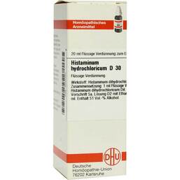 Abbildung: Histaminum hydrochloricum D 30 Dilution Dilution, 20 ml PZN 04220365