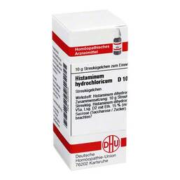 Abbildung: DHU Histaminum hydrochloricum D 10 Globuli Globuli, 10 g PZN 04220402