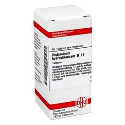 Abbildung: Histaminum hydrochloricum D 12 Tabletten Tabletten, 80 St PZN 04220448