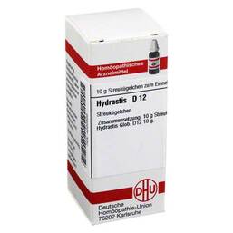 Abbildung: DHU Hydrastis D 12 Globuli Globuli, 10 g PZN 04220566