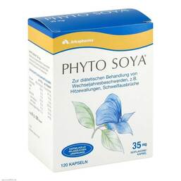 Abbildung: Phyto Soya 35 mg Kapseln Kapseln, 120 St PZN 04221235