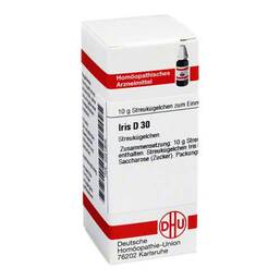 Abbildung: DHU Iris D 30 Globuli Globuli, 10 g PZN 04221809