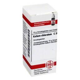 Abbildung: DHU Kalium chloratum C 30 Globuli Globuli, 10 g PZN 04222878