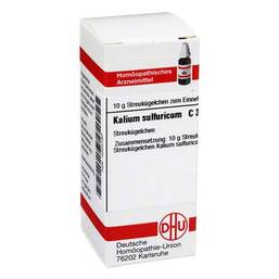 Abbildung: DHU Kalium sulfuricum C 30 Globuli Globuli, 10 g PZN 04223197