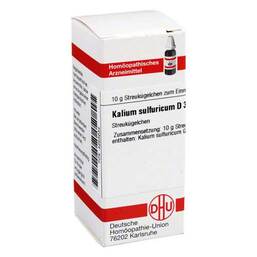 Abbildung: DHU Kalium sulfuricum D 30 Globuli Globuli, 10 g PZN 04223234