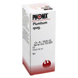 Abbildung: Phönix Plumbum spag. Tropfen Mischung, 50 ml PZN 04223582