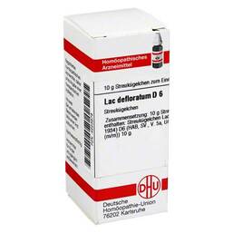 Abbildung: DHU Lac defloratum D 6 Globuli Globuli, 10 g PZN 04223978