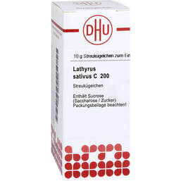Abbildung: DHU Lathyrus sativus C 200 Globuli Globuli, 10 g PZN 04224104