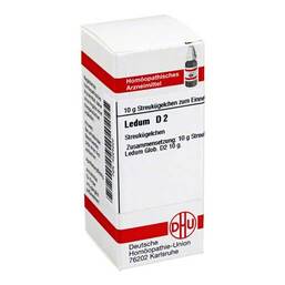 Abbildung: Ledum D 2 Globuli Globuli, 10 g PZN 04224222