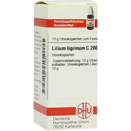 Abbildung: DHU Lilium tigrinum C 200 Globuli Globuli, 10 g PZN 04224452