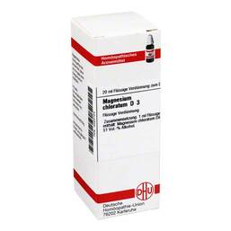 Abbildung: Magnesium chloratum D 3 Dilution Dilution, 20 ml PZN 04225724