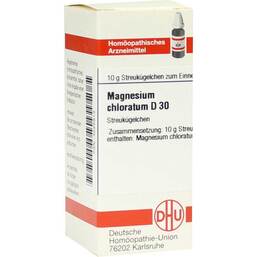Abbildung: Magnesium chloratum D 30 Globuli Globuli, 10 g PZN 04225813