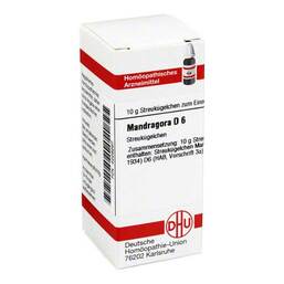 Abbildung: DHU Mandragora D 6 Globuli Globuli, 10 g PZN 04226267