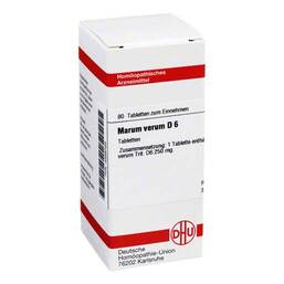 Abbildung: DHU Marum verum D 6 Tabletten Tabletten, 80 St PZN 04226729
