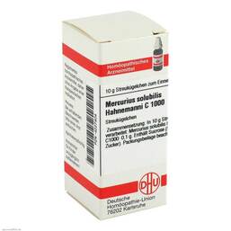 Abbildung: DHU Mercurius solubilis C 1000 Globuli Globuli, 10 g PZN 04227404