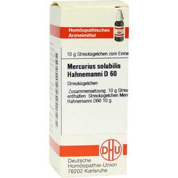 Abbildung: DHU Mercurius solubilis D 60 Globuli Globuli, 10 g PZN 04227427