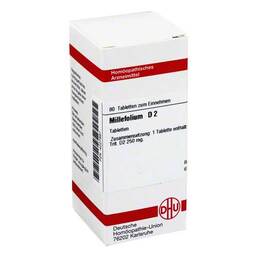 Abbildung: Millefolium D 2 Tabletten Tabletten, 80 St PZN 04227887