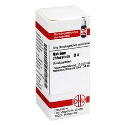 Abbildung: DHU Natrium chloratum D 4 Globuli Globuli, 10 g PZN 04228651