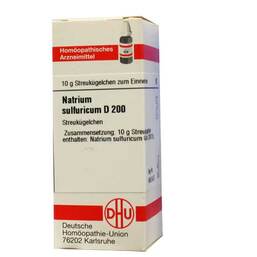 Abbildung: DHU Natrium sulfuricum D 200 Globuli Globuli, 10 g PZN 04229171