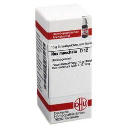 Abbildung: DHU Nux moschata D 12 Globuli Globuli, 10 g PZN 04229372