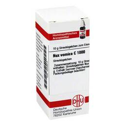 Abbildung: DHU Nux vomica C 1000 Globuli Globuli, 10 g PZN 04229610