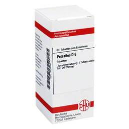 Abbildung: DHU Petasites D 6 Tabletten 80 St, Tabletten PZN 04231050