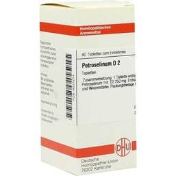 Abbildung: Petroselinum D 2 Tabletten Tabletten, 80 St PZN 04231274