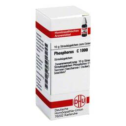 Abbildung: DHU Phosphorus C 1000 Globuli Globuli, 10 g PZN 04231512