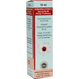 Abbildung: Strophanthus D 4 Sanum Tropf 10 ml, Tropfen PZN 04231535