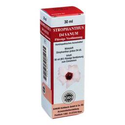 Abbildung: Strophanthus D 4 Sanum Tropf 30 ml, Tropfen PZN 04231541