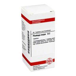 Abbildung: Plantago Major D 2 Tabletten Tabletten, 80 St PZN 04232233