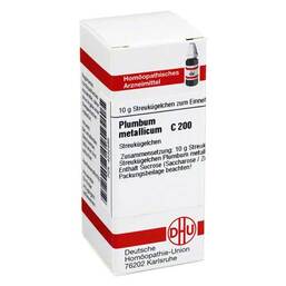Abbildung: DHU Plumbum metallicum C 200 Globuli Globuli, 10 g PZN 04232486