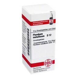 Abbildung: DHU Plumbum metallicum D 12 Globuli Globuli, 10 g PZN 04232500