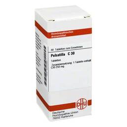 Abbildung: DHU Pulsatilla C 30 Tabletten Tabletten, 80 St PZN 04233362