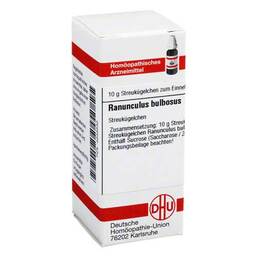 Abbildung: DHU Ranunculus Bulbosus D 6 Globuli Globuli, 10 g PZN 04233830