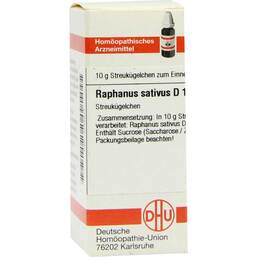 Abbildung: DHU Raphanus sativus D 12 Globuli 10 g, Globuli PZN 04233942