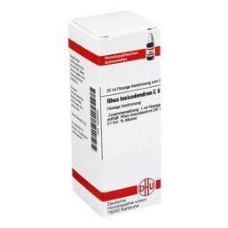 Abbildung: DHU Rhus toxicodendron C 6 Dilution Dilution, 20 ml PZN 04234203