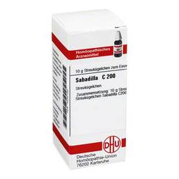 Abbildung: DHU Sabadilla C 200 Globuli Globuli, 10 g PZN 04235102