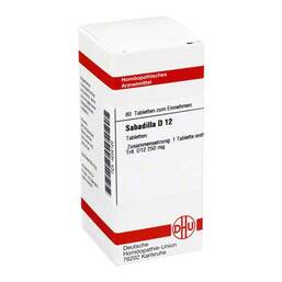 Abbildung: DHU Sabadilla D 12 Tabletten Tabletten, 80 St PZN 04235125