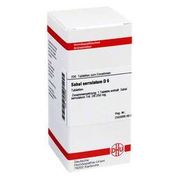 Abbildung: Sabal serrulata D 6 Tabletten Tabletten, 200 St PZN 04235349