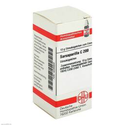 Abbildung: DHU Sarsaparilla C 200 Globuli Globuli, 10 g PZN 04235800