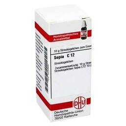 Abbildung: DHU Sepia C 12 Globuli Globuli, 10 g PZN 04236685